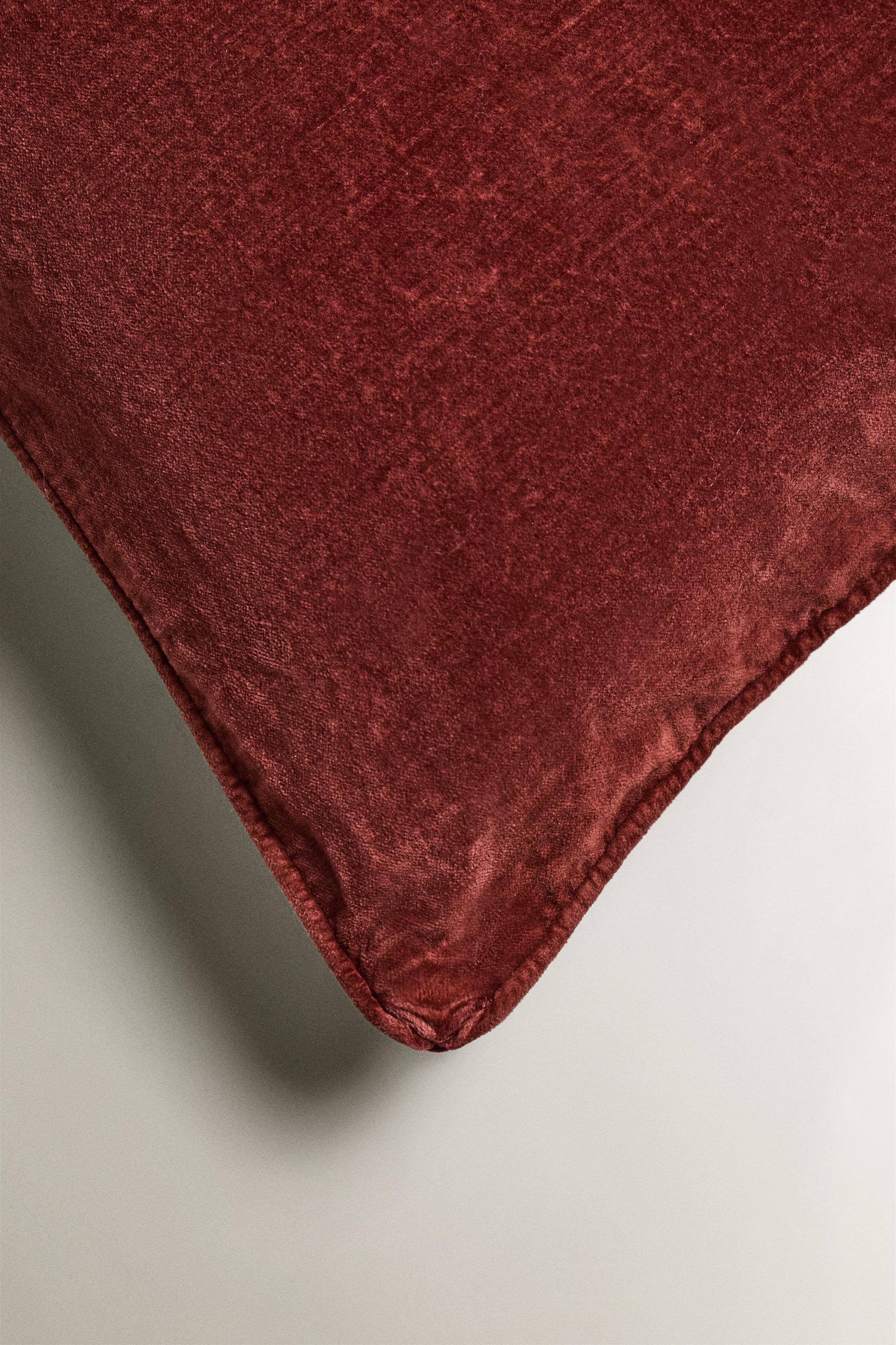 HOUSSE DE COUSSIN EN VELOURS